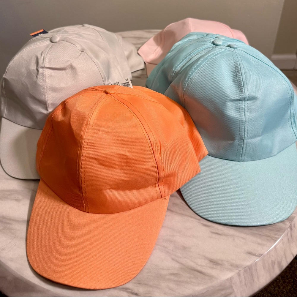 Colorful Baseball Caps Set